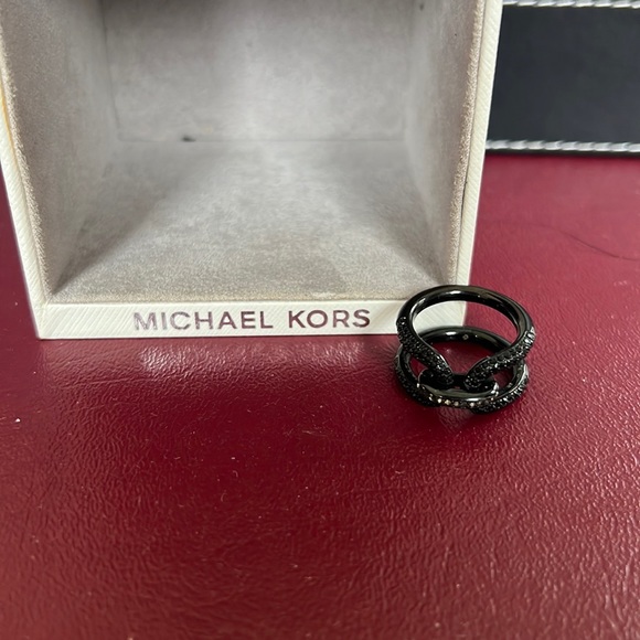 Black Michael Kors Ring - Picture 2 of 5